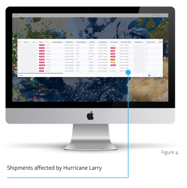 Live Supply Chain Situational Awareness: Hurricane Larry Use Case banner 3